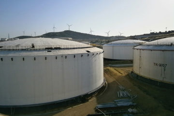 acoustic emission inspection on storage tanks