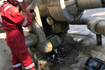 Arise Egypt performed Pulsed Eddy Current inspection on insulated pipes at one of the biggest oil & gas plants in Egypt.