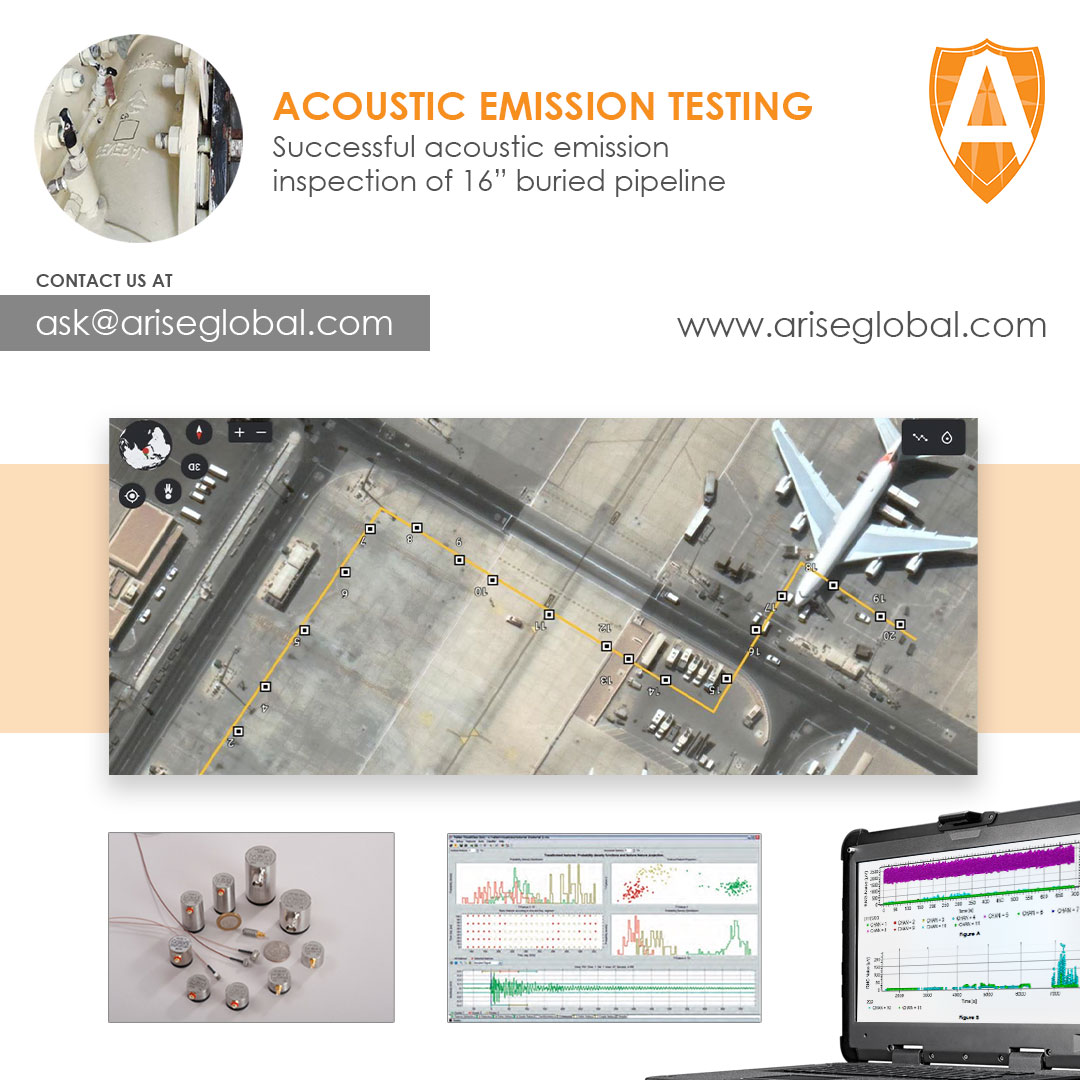 Acoustic Emission - Buried Jet Fuel Pipeline