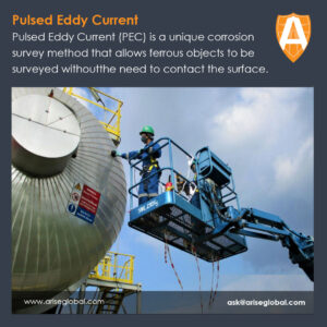 Pulsed Eddy Current - inspection on insulated pipelines