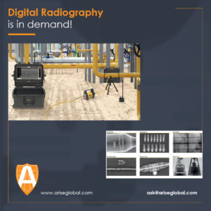 Digital Radiography - insulated piping