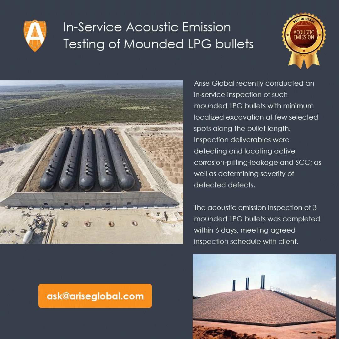 13 In-Service Acoustic Emission Testing of Mounded LPG bullets